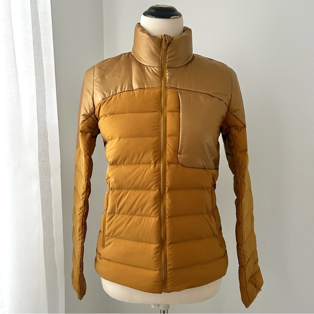NWOT Lululemon Navigation Stretch Down Jacket In Spiced Bronze. Size: 2 - Picture 4 of 15